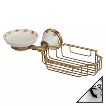 Мыльница Migliore Provance 17664 хром