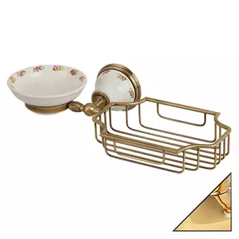 Мыльница Migliore Provance 17699 золото