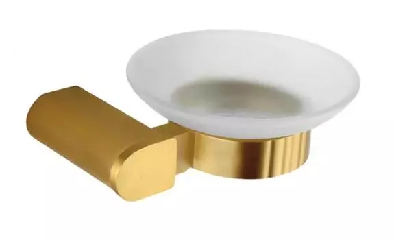 Мыльница Nofer Capri 16225.G золото матовое