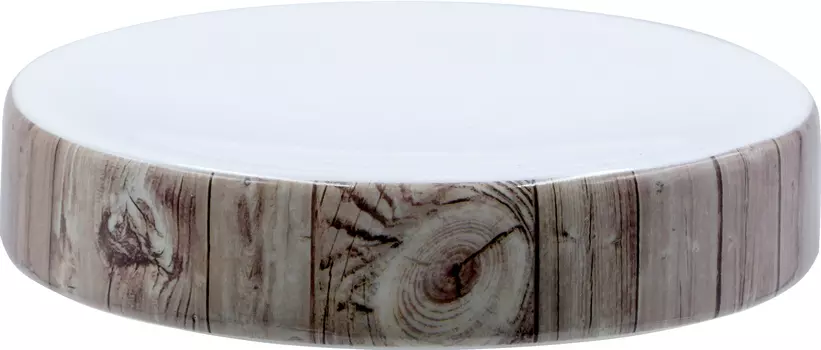 Мыльница Ridder Woody 2112308 бежевая/коричневая