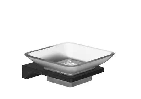 Мыльница Wonzon & Woghand WW-9122-BL черная