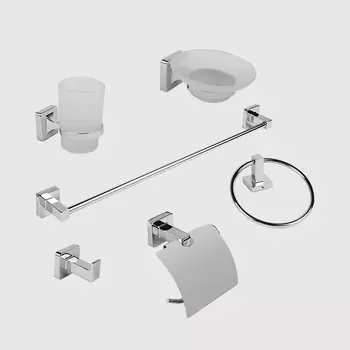 Набор аксессуаров для ванной Boch Mann CR-F19 BM9638 хром