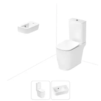 Набор для туалета 2 в 1 Lavinia Boho Bell Pro 202008290