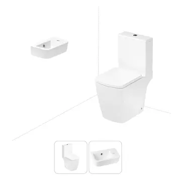 Набор для туалета 2 в 1 Lavinia Boho Aveo 202008292