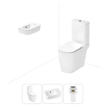 Набор для туалета 3 в 1 Lavinia Boho Bell Pro 202008324