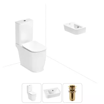 Набор для туалета 3 в 1 Lavinia Boho Bell Pro 202008367