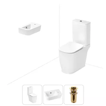 Набор для туалета 3 в 1 Lavinia Boho Bell Pro 202008322