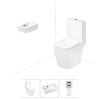 Набор для туалета 3 в 1 Lavinia Boho Aveo 202008334