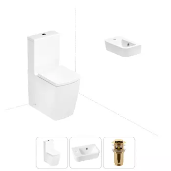 Набор для туалета 3 в 1 Lavinia Boho Aveo 202008382