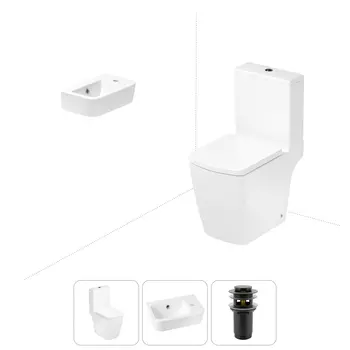 Набор для туалета 3 в 1 Lavinia Boho Aveo 202008331