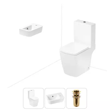 Набор для туалета 3 в 1 Lavinia Boho Aveo 202008332