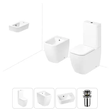 Набор для туалета 4 в 1 Lavinia Boho One 202008876