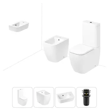 Набор для туалета 4 в 1 Lavinia Boho One 202008877