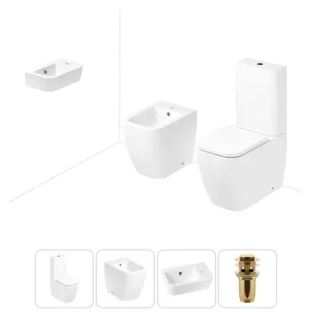 Набор для туалета 4 в 1 Lavinia Boho One 202008878