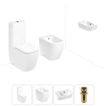 Набор для туалета 4 в 1 Lavinia Boho One 202008898