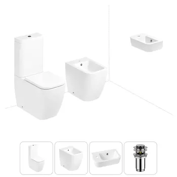 Набор для туалета 4 в 1 Lavinia Boho One 202008896