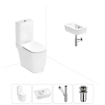 Набор для туалета 4 в 1 Lavinia Boho Bell Pro 202008455