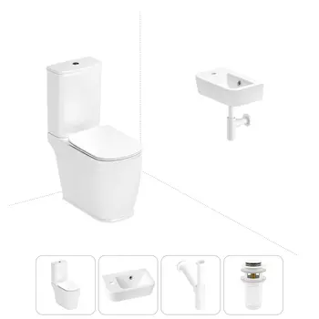 Набор для туалета 4 в 1 Lavinia Boho Bell Pro 202008459