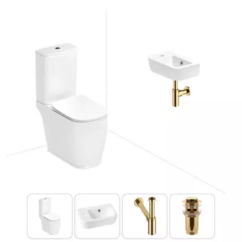 Набор для туалета 4 в 1 Lavinia Boho Bell Pro 202008457