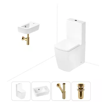 Набор для туалета 4 в 1 Lavinia Boho Aveo 202008427