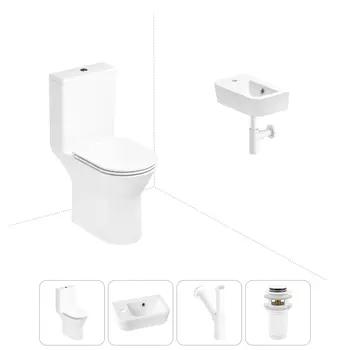 Набор для туалета 4 в 1 Lavinia Boho Elegant 202008479