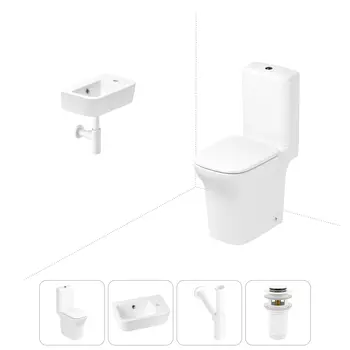 Набор для туалета 4 в 1 Lavinia Boho Bristol 202008409