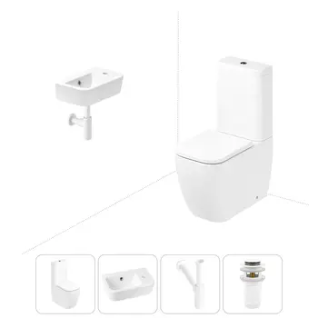 Набор для туалета 4 в 1 Lavinia Boho One 202008439