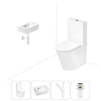 Набор для туалета 4 в 1 Lavinia Boho Biore 202008404