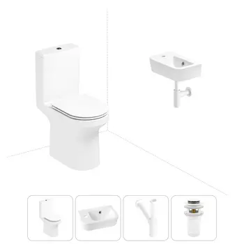 Набор для туалета 4 в 1 Lavinia Boho Grance Hill 202008464