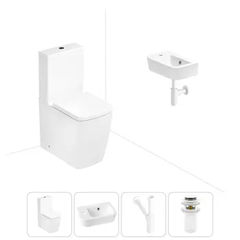 Набор для туалета 4 в 1 Lavinia Boho Aveo 202008474