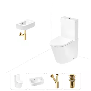 Набор для туалета 4 в 1 Lavinia Boho Biore 202008402