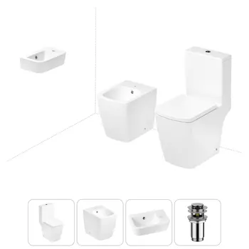 Набор для туалета 4 в 1 Lavinia Boho Aveo 202008871