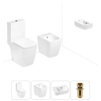 Набор для туалета 4 в 1 Lavinia Boho Aveo 202008893