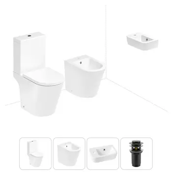 Набор для туалета 4 в 1 Lavinia Boho Biore 202008882