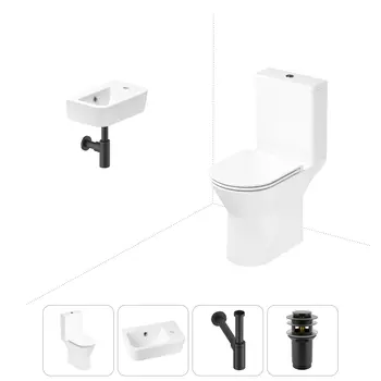 Набор для туалета 4 в 1 Lavinia Boho Elegant 202008431