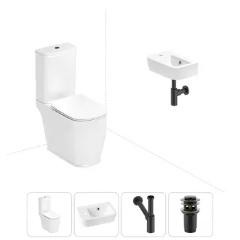 Набор для туалета 4 в 1 Lavinia Boho Bell Pro 202008456