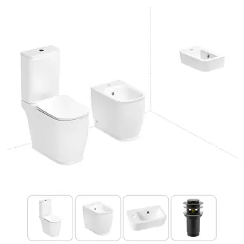 Набор для туалета 4 в 1 Lavinia Boho Bell Pro 202008887