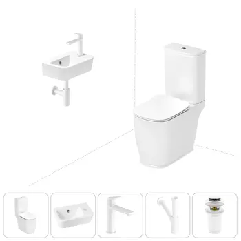 Набор для туалета 5 в 1 Lavinia Boho Bell Pro 202008504