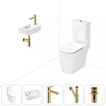 Набор для туалета 5 в 1 Lavinia Boho Bell Pro 202008502