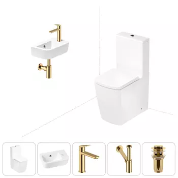 Набор для туалета 5 в 1 Lavinia Boho Aveo 202008517