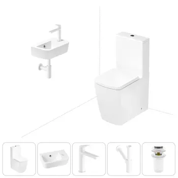 Набор для туалета 5 в 1 Lavinia Boho Aveo 202008519