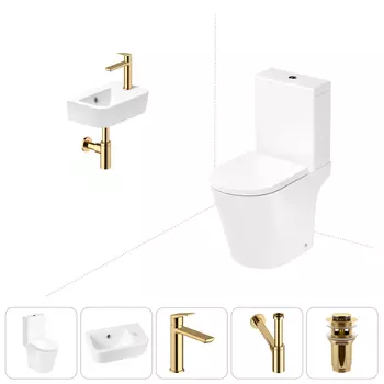 Набор для туалета 5 в 1 Lavinia Boho Biore 202008487