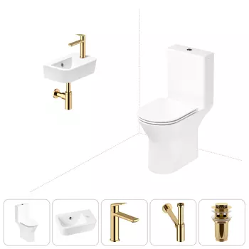 Набор для туалета 5 в 1 Lavinia Boho Elegant 202008522