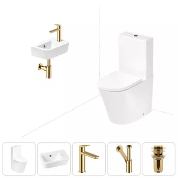 Набор для туалета 5 в 1 Lavinia Boho Biore 202008492