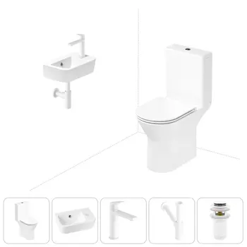 Набор для туалета 5 в 1 Lavinia Boho Elegant 202008524