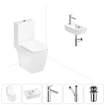 Набор для туалета 5 в 1 Lavinia Boho Aveo 202008555