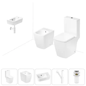 Набор для туалета 5 в 1 Lavinia Boho Aveo 202008915