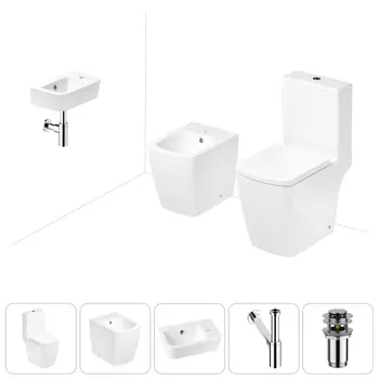 Набор для туалета 5 в 1 Lavinia Boho Aveo 202008911