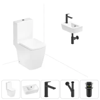 Набор для туалета 5 в 1 Lavinia Boho Aveo 202008556