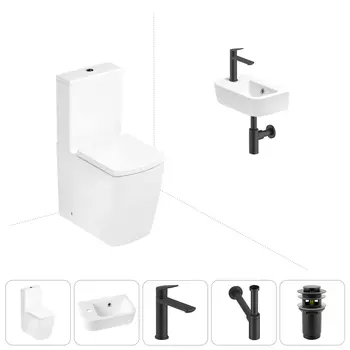 Набор для туалета 5 в 1 Lavinia Boho Aveo 202008561